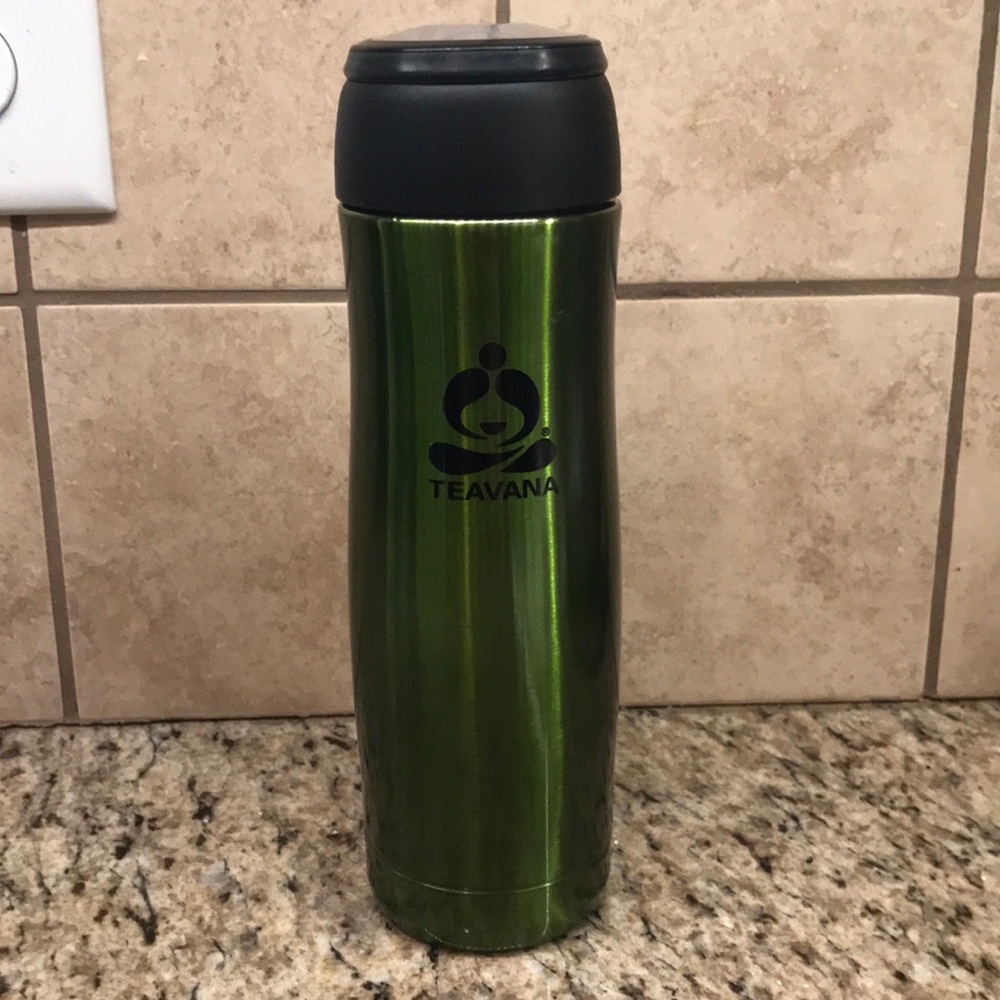 Teavana stainless steel insulated tea travel mug